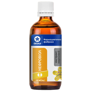Нефровіол екстракт нирковий рідкий допоміжний сечогінний засіб для нормалізації функціонального стану нирок флакон 100 мл