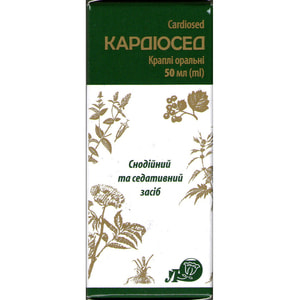 Кардіосед краплі орал. фл. 50мл