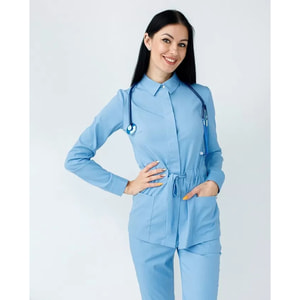Костюм медичний Монтана жіночий колір блакитний розмір 54