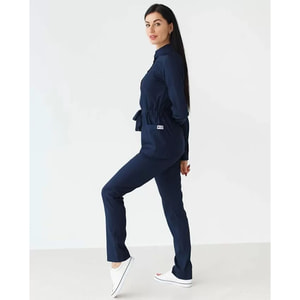 Костюм медицинский Монтана женский цвет темно-синий размер 50