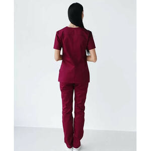 Костюм медицинский Топаз женский цвет марсала размер 50