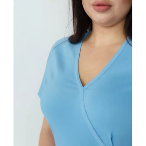 Костюм медицинский Рио женский цвет голубой размер 58