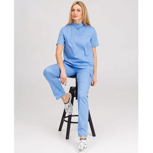 Костюм медичний Денвер жіночий колір блакитний розмір 50