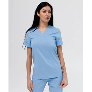 Костюм медицинский Марсель женский цвет голубой размер 42