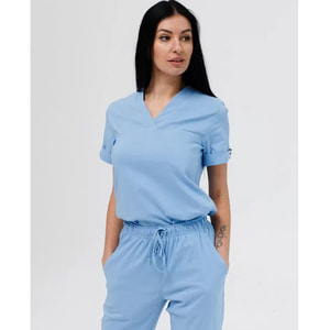 Костюм медицинский Марсель женский цвет голубой размер 42