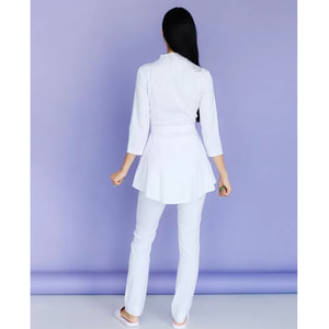 Костюм медицинский Мишель женский цвет белый размер 44