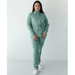 Костюм медицинский Монтана женский цвет оливковый размер 48