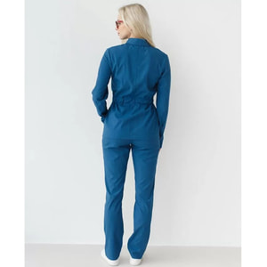 Костюм медичний Монтана жіночий колір синій розмір 48