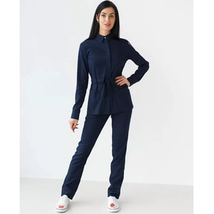 Костюм медицинский Монтана женский цвет темно-синий размер 44