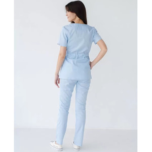 Костюм медицинский Наоми женский цвет лазурный размер 42