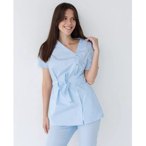 Костюм медицинский Наоми женский цвет лазурный размер 44