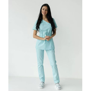 Костюм медицинский Наоми женский цвет мятный размер 48