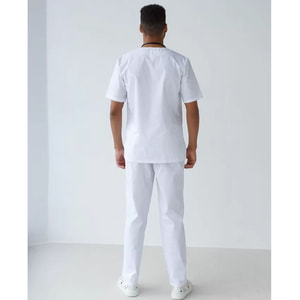 Костюм медичний Граніт чоловічий колір білий розмір 52