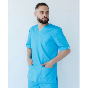 Костюм медичний Кобальт чоловічий колір граніт розмір 48