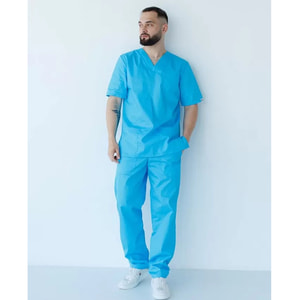 Костюм медичний Кобальт чоловічий колір граніт розмір 48