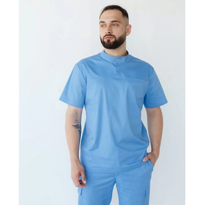 Костюм медичний Денвер чоловічий колір блакитний розмір 56