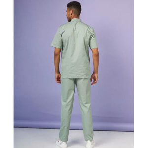 Костюм медицинский Лондон мужской цвет оливково-серый размер 56