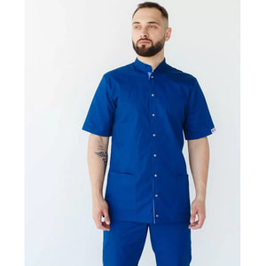 Костюм медицинский Лондон мужской цвет синий размер 56