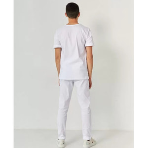 Костюм медицинский Марсель мужской цвет белый размер 50