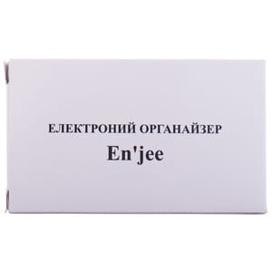 Органайзер ENJEE (Энжи) для таблеток пластиковый ЭЛЕКТРОННЫЙ на 2 приема XLN-206