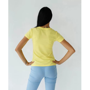 Футболка медична колір жовтий жіноча розмір S