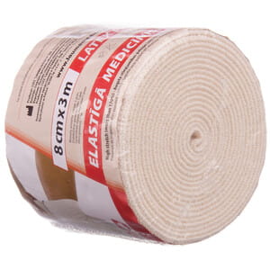 Бинт еластичний медичний LAUMA (Лаума) модель 2 Latex Free високого ступеня розтяжності розмір 3м х 8см