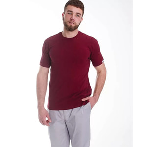 Футболка медична чоловіча колір вишневий розмір 2XL