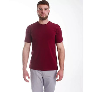 Футболка медична чоловіча колір вишневий розмір 2XL