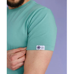 Футболка медицинская мужская цвет серо-зеленый размер XL