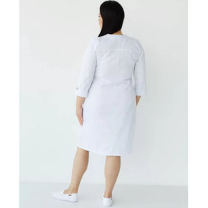 Халат медицинский Валери цвет белый женский размер 60