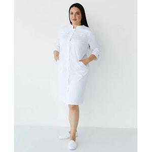 Халат медицинский Валери цвет белый женский размер 60
