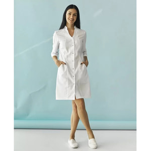 Халат медичний Елізабет колір білий жіночий розмір 54