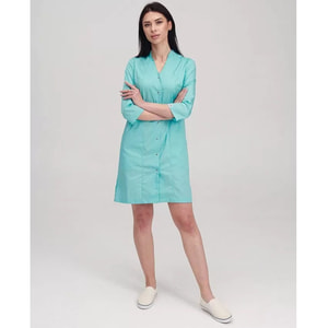 Халат медичний Елізабет колір м'ятний жіночий розмір 46