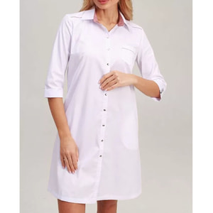 Халат медичний Манхеттен колір білий жіночий розмір 52