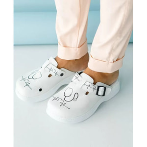 Взуття медичне сабо на платформі Stethoscope розмір 40