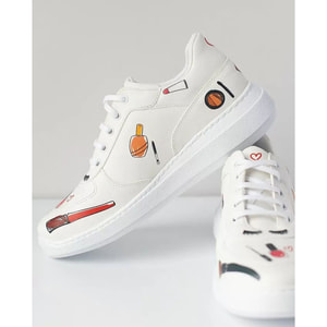 Взуття медичне кросівки Beauty White Pu розмір 37