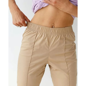 Брюки медицинские цвет коричневый женские размер 44