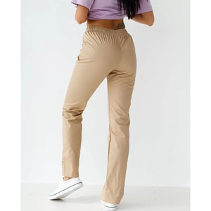 Брюки медицинские цвет коричневый женские размер 44