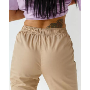 Брюки медицинские цвет коричневый женские размер 44