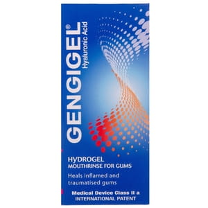 Жидкость для десен Генгигель для ежедневного использования при поражениях слизистой рта и десен 150 мл