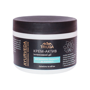 Крем-актив для волос TRIUGA (Триюга) склонных к жирности Свежесть и объем 300 мл