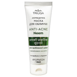 Маска для лица TRIUGA (Триюга) Anti-Acne аюрведическая для проблемной кожи Neem 75 мл