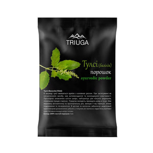 Порошок аюрведический TRIUGA (Триюга) Тулси (базилик) 50 г