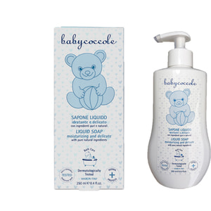 Мыло жидкое BABYCOCCOLE (Бейбикоколе) с экстрактом цветков лотоса и бетаглюканом из овса 250 мл