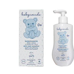 Шампунь-піна для ванни BABYCOCCOLE (Бейбікоколе) з екстрактом квітів лотосу 2 в 1 250 мл