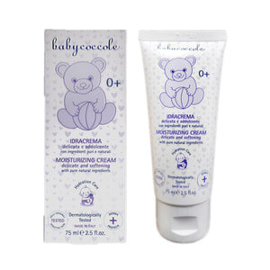 Крем для обличчя BABYCOCCOLE (Бейбікоколе) зволожуючий з протеїнами мигдаля, есцином та бета-глюканом з вівсу 75 мл