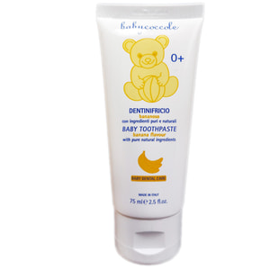 Зубная паста для детей BABYCOCCOLE (Бейбикоколе) с витаминами и кальцием банан 75 мл