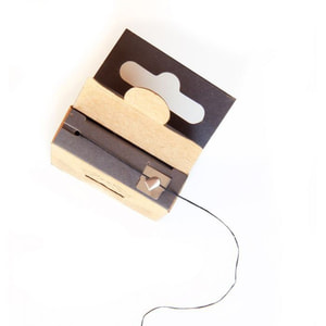 Зубна нитка BETER (Бетер) з активованим вугіллям 50 м 1 шт