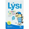 Омега-3 (рыбий жир) LYSI (Лиси) с витамином D для детей капсулы жевательные с фруктовым вкусом упаковка 60 шт