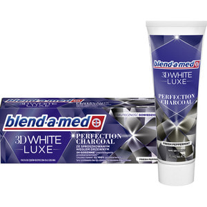 Зубная паста BLEND-A-MED (Блендамед) 3D White Luxe Совершенство с углем 75 мл